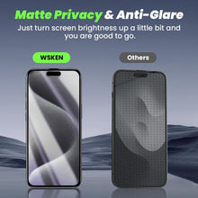 WSKEN iPhone 15 Pro Max 6.7 Zoll Matte Privacy Display
