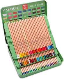 Pastellkreide-Buntstifte Set 72 Farben Kohlestifte ZeichnenSkizzieren