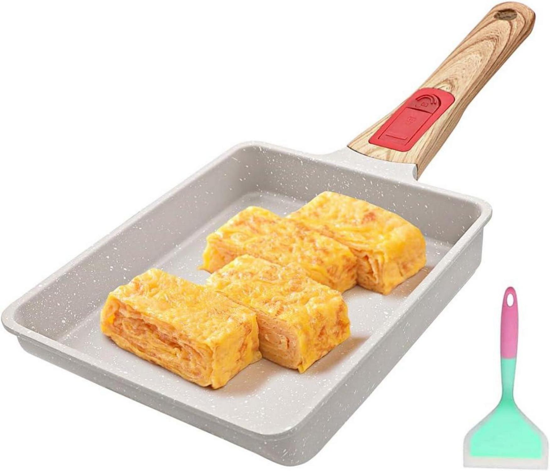 Tamagoyaki Pfanne All-in-One Japanische Omlette 19x16 cm Antihaft