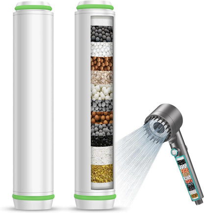 2er Pack Filter für Handbrause ASIN B0CGHXYM1Y - 15 Schichten
