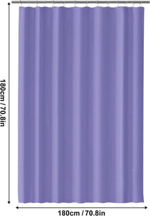 Duschvorhang Lavendel Anti-Schimmel 180x180 cm Wasserdicht