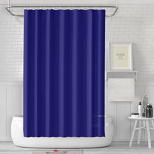 Duschvorhang PEVA Dunkelblau Wasserdicht 180x180cm anti-schimmel mit