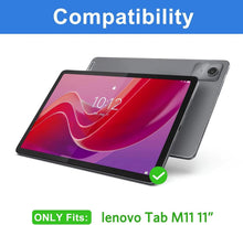 Hülle für Lenovo Tab M11 11 Zoll 2024 PU Leder Case Auto