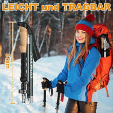 Wanderstöcke Walking Stöcke 110-130 cm Faltbar Verstellbar