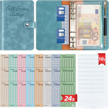 Geld Sparen Challenge Buch 8 Spar Challenges Budget Planner A6 Leder