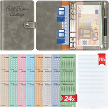Geld Sparen Challenge Buch mit 8 Sparchallenges - Budget Planner