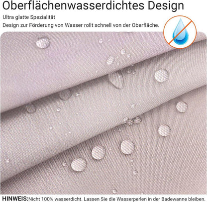 Duschvorhang 200x200cm Gelbe Ente Antischimmel Textil