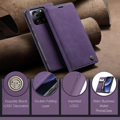 Handyhülle für Xiaomi 13T Pro Leder Klapphülle Magnet Tasche