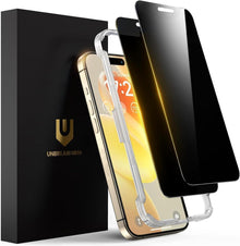 Panzer Sichtschutzglas iPhone 15 Pro Max Blickschutzfolie 2 Stück