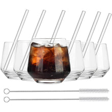 Trinkgläser Kristalglas 410ml Wassergläser Spülmaschinenfest