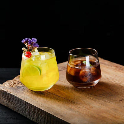 Trinkgläser Kristalglas 410ml Wassergläser Spülmaschinenfest