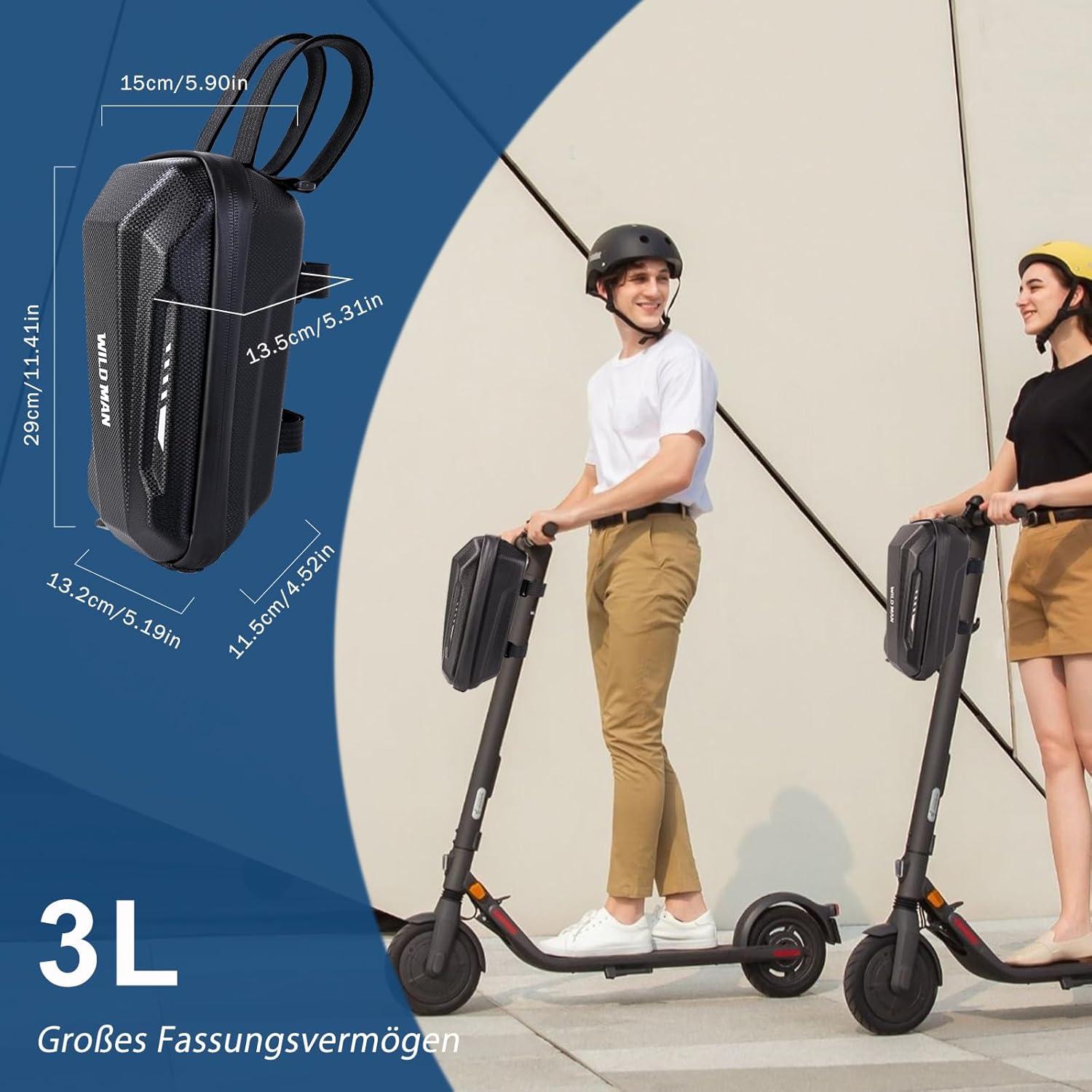Jeebel Scooter Tasche wasserdicht 3L - Große Kapazität