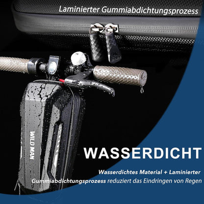 Jeebel E-Scooter Tasche wasserdicht w/ 3L Kapazität & Klettverschlüssen
