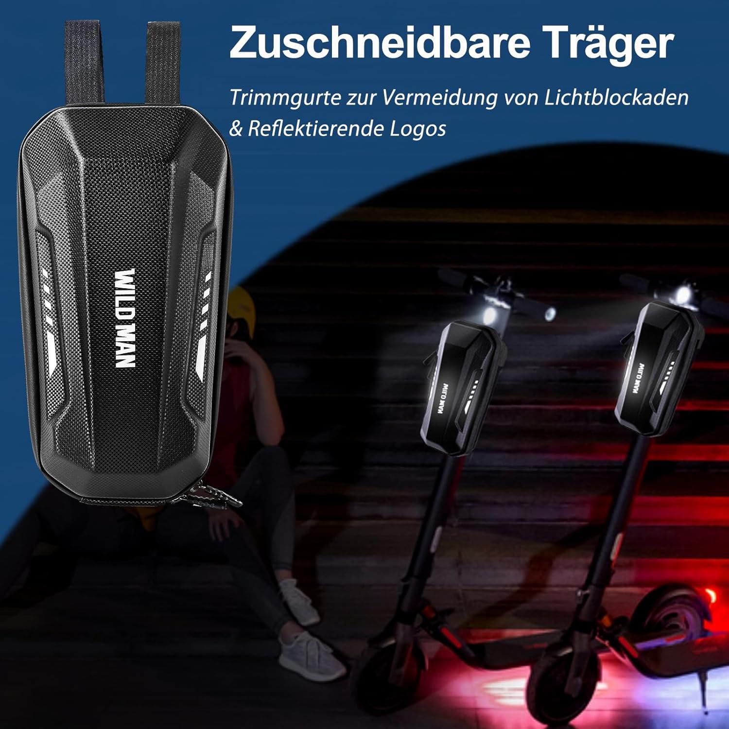 Jeebel 3L E Scooter Tasche wasserdichte Lenkertasche Elektroroller Xiaomi