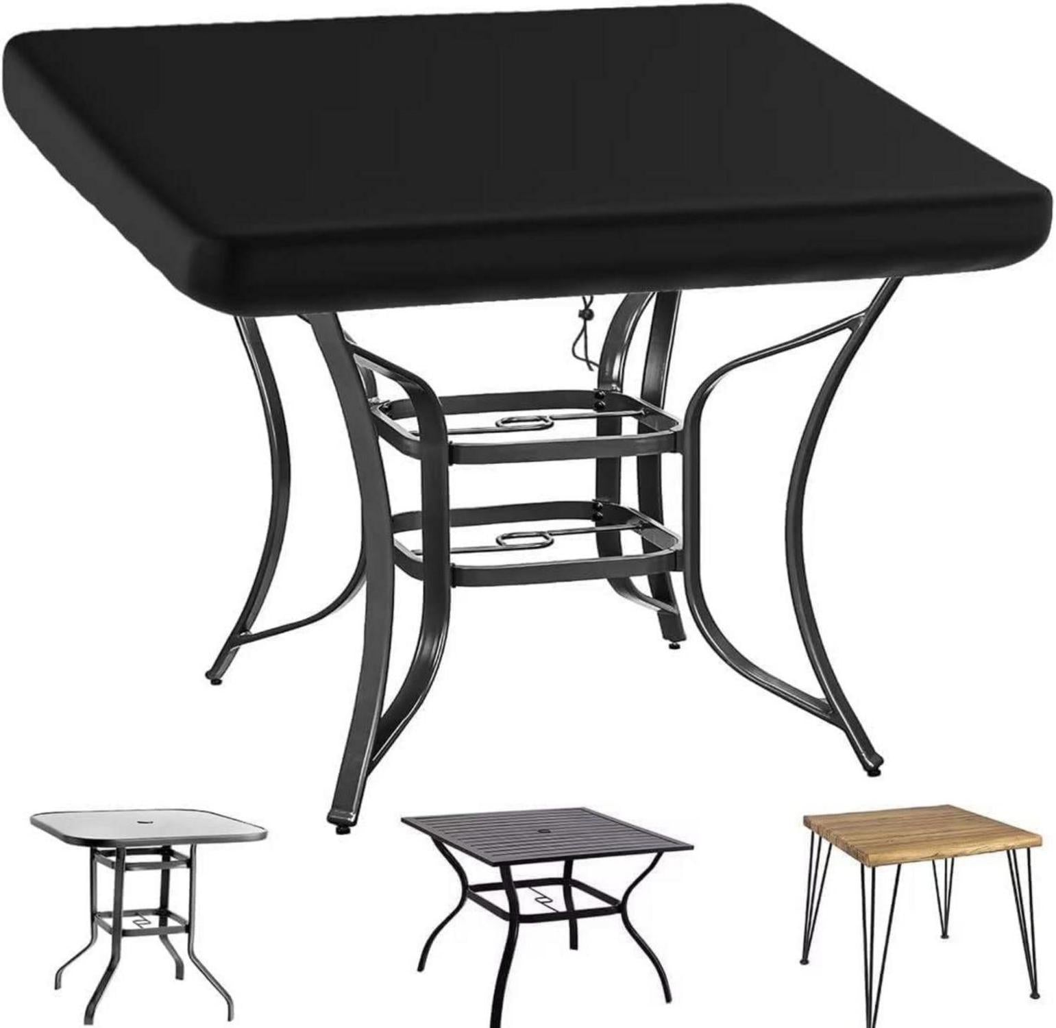 Abdeckhaube Gartentisch Wetterfest 140x140x15cm