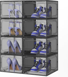 Transparenter Stapelbarer Schuhkarton, Multifunktionale Lagerung