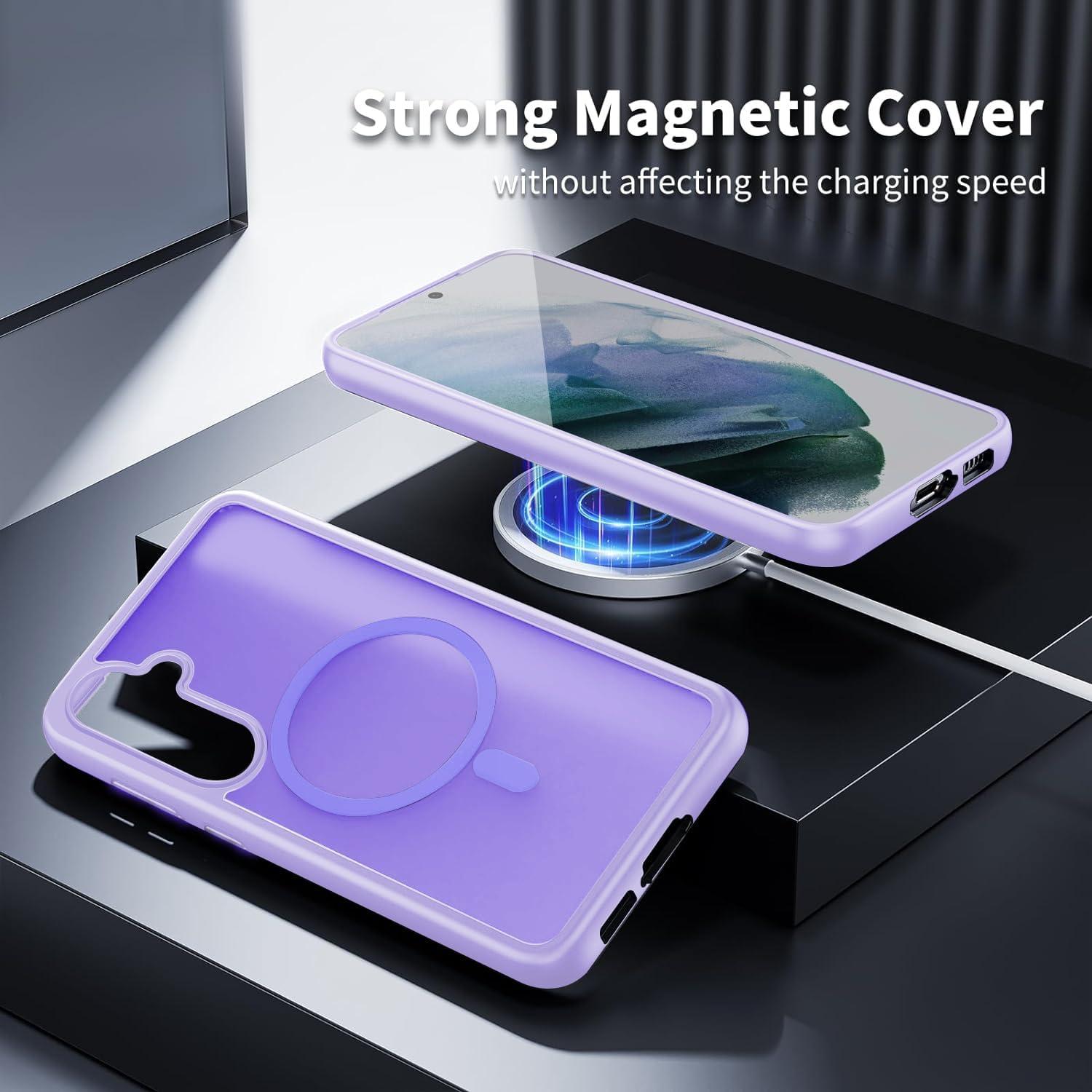 Handyhülle Samsung Galaxy S21 5G Case Magnetisch Anti-Fingerabdruck