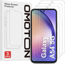 Panzer Schutzglas für Samsung Galaxy A54 5G - 3er Set 6.4 Zoll