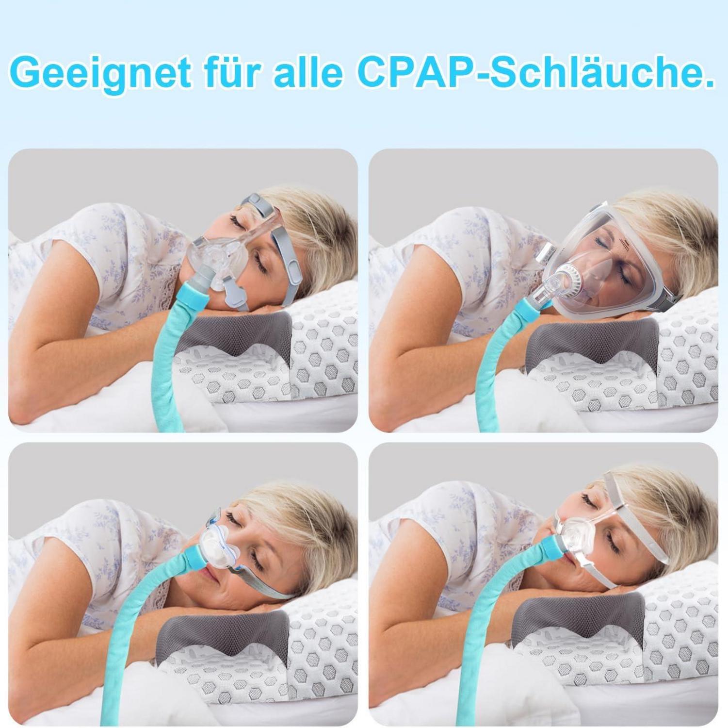 CPAP-Schlauchabdeckung 6ft Upgrade Reißverschluss Isoliermantel