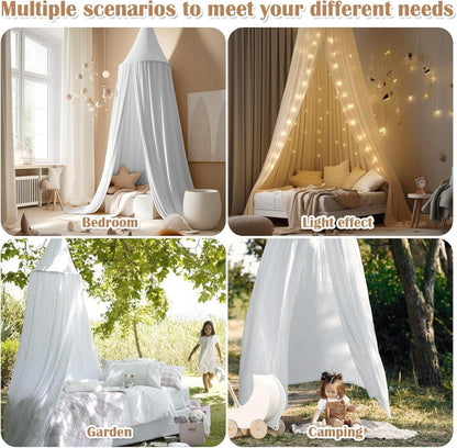 Moskitonetz Baldachin für Bett Mädchenzimmer 60x250x1200 cm