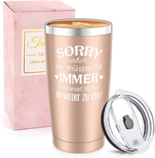 Beste Freundin Geschenk Tasse 20oz Travel Mug Lustig personalisiert
