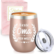 Edelstahl Thermobecher für Oma 360ml Travel Mug Geschenk Weihnachten