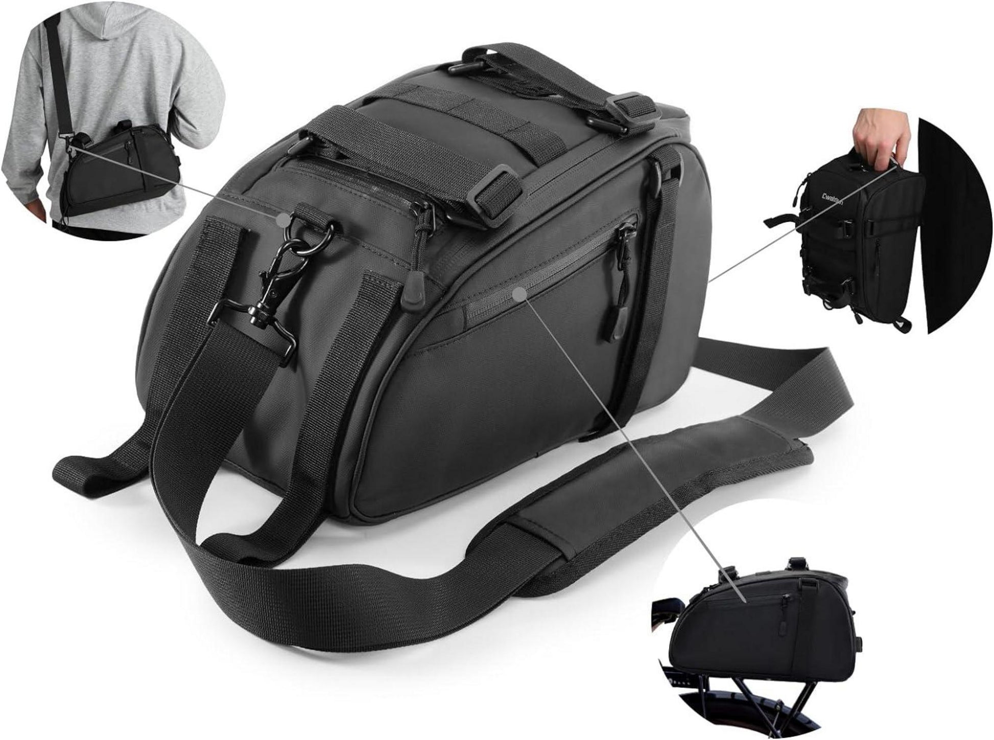 Kameratasche Wasserdicht Klein SLR Tasche Gepäckträgertasche