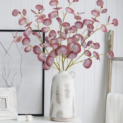 3er Set Künstliche Eukalyptus Zweige 81CM Dekozweige Kunstpflanze Blumengesteck