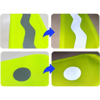 Warnweste Kinder Set: 4 Weste + 4 Reflektorbänder – Sicher & Sichtbar