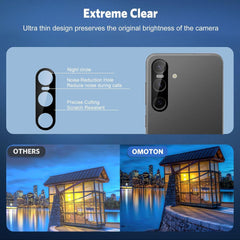 Panzer Schutzglas für Samsung Galaxy S24 mit Rahmen - 5+2 Stück