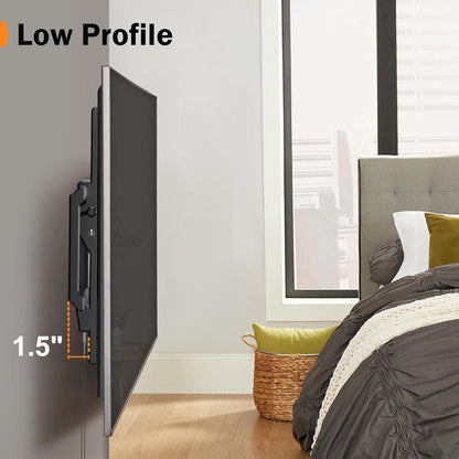 TV Wandhalterung 37-82 Zoll Flach Curved bis 60kg VESA