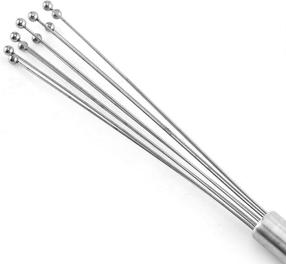 Edelstahl Schneebesen mit 10 Drähten für Kochen und Backen