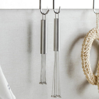 Edelstahl Schneebesen mit 10 Drähten für Kochen Mischen Schlagen (10