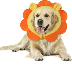 Aufblasbare Halskrause Hund Leckschutz Operation Bequem EU004 Orange