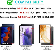 Samsung Galaxy Tab S7 FE/S8+ Plus/S7+ Plus Hülle 12.4 Zoll