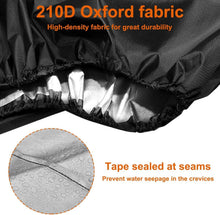 Gartenstühle Abdeckung Wasserdicht Oxford Polyester Schwarz