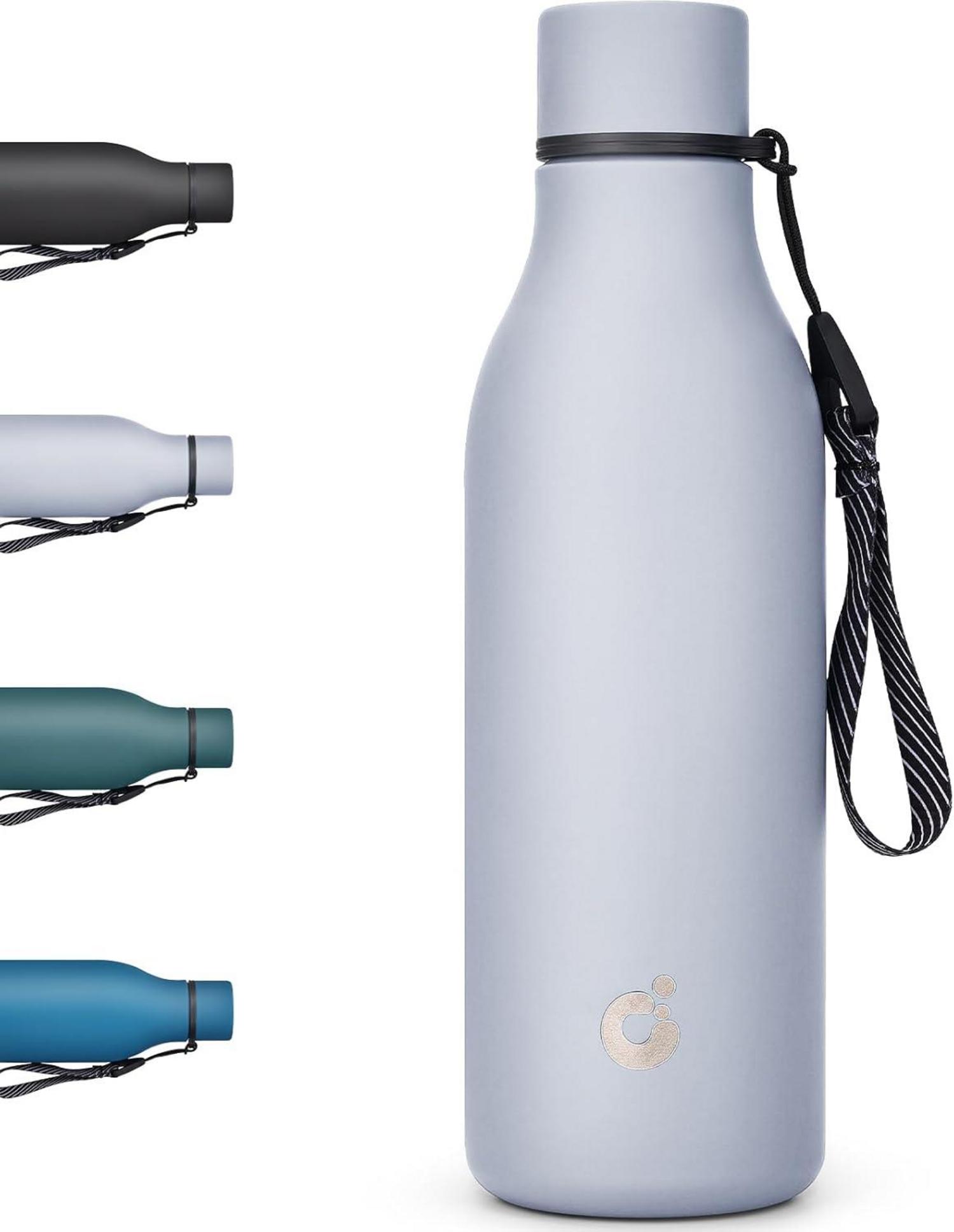 Isolierte Edelstahl Trinkflasche 550ml Auslaufsicher