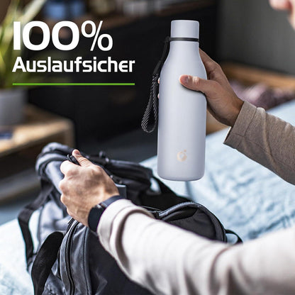 CodiCile Edelstahl Thermos Trinkflasche 550ml - BPA-frei, doppelwandig isoliert