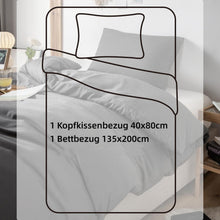 AYSW Winterbettwäsche Microfaser 135x200cm + 40x80cm