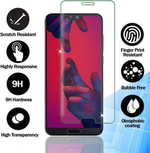3x Panzerglas Displayschutz Huawei P20 HD 0,33mm kratzfest