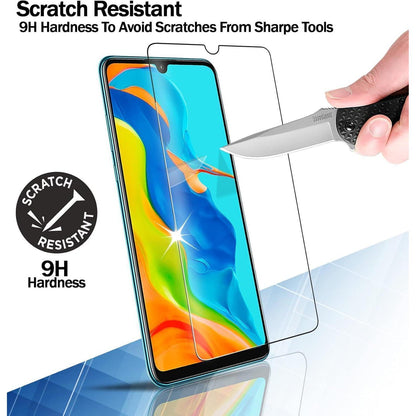 3x Panzerglas Displayschutz Samsung Galaxy A22 4G 0,33mm HD
