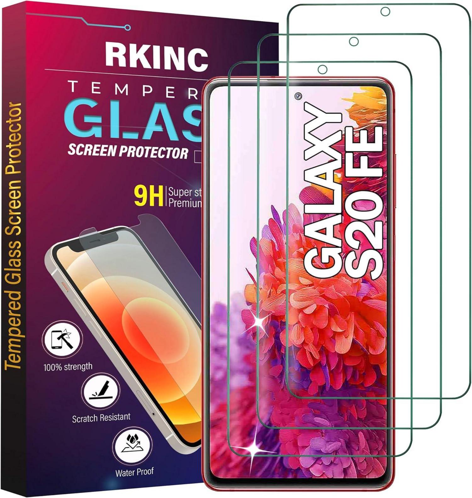 Panzerglas Displayschutzfolie Samsung Galaxy S20 FE 5G 3 Stück 9H 0,33