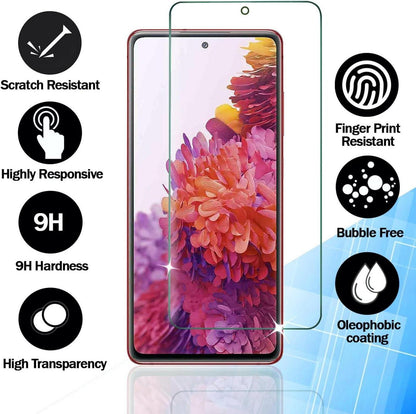 Panzer Glas Displayschutz für Samsung Galaxy S20 FE 5G 3