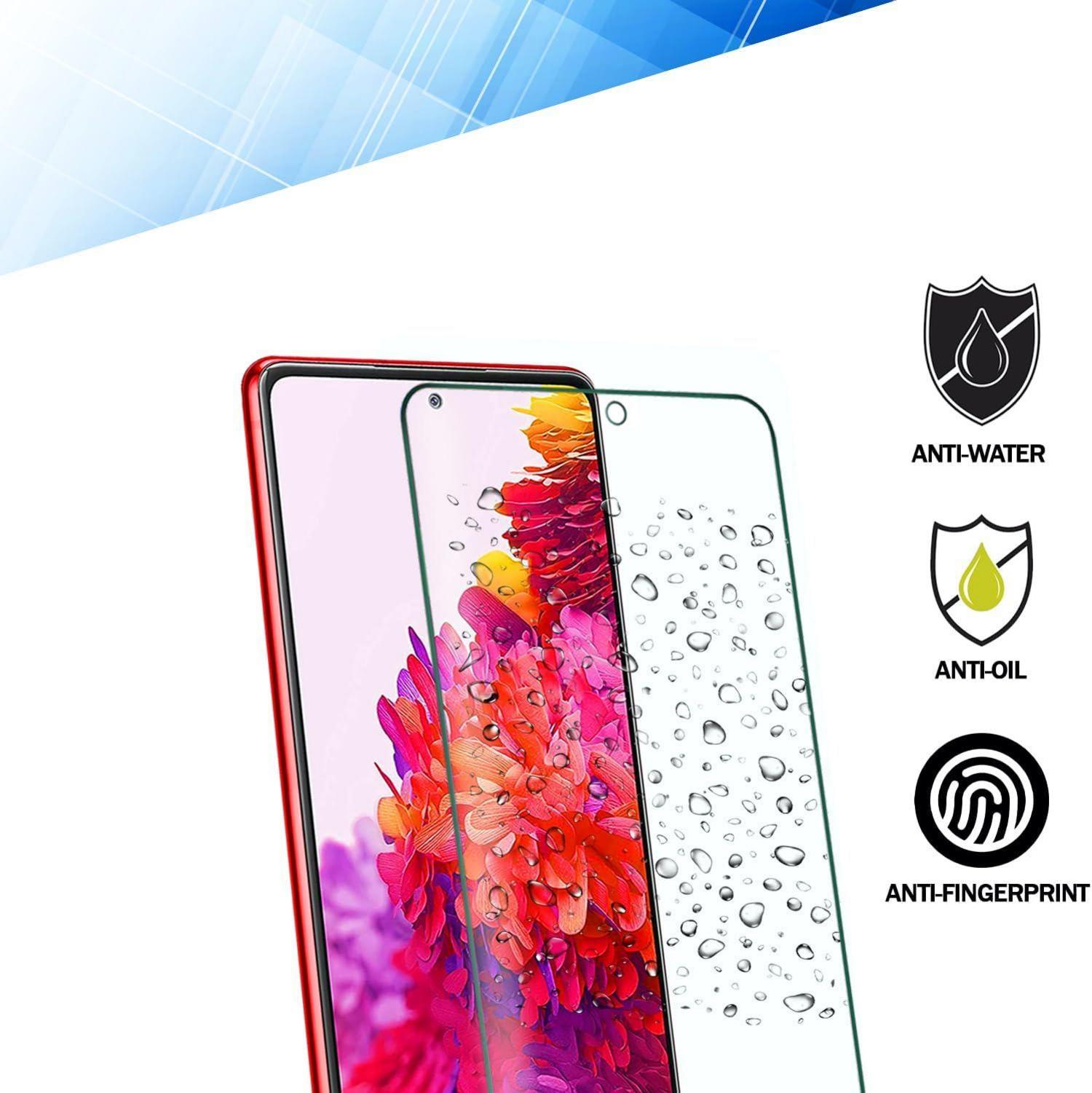 Panzerglas Displayschutz für Samsung Galaxy S20 FE 3 Stück 0,33mm HD Schutz