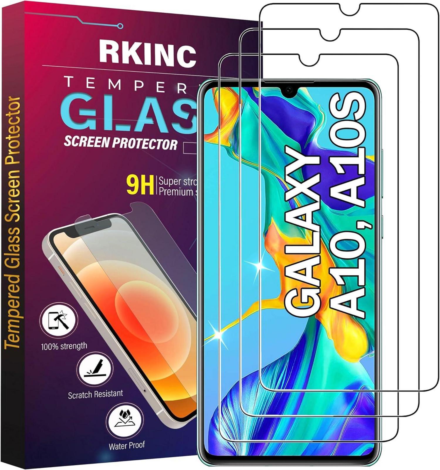 Panzerglas Displayschutz Samsung Galaxy A10 A10S M10 3 Stück