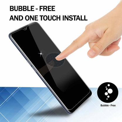 Panzer Glas Samsung Galaxy A42 5G Displayfolie 3er Set 9H Härte 0,33mm