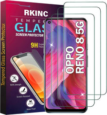 Displayschutzfolie Panzerglas für OPPO Reno 8 5G, Reno 8 Lite 5G, 3