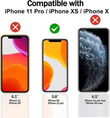 Displayschutzfolie Panzerglas für iPhone 11 Pro/XS/X