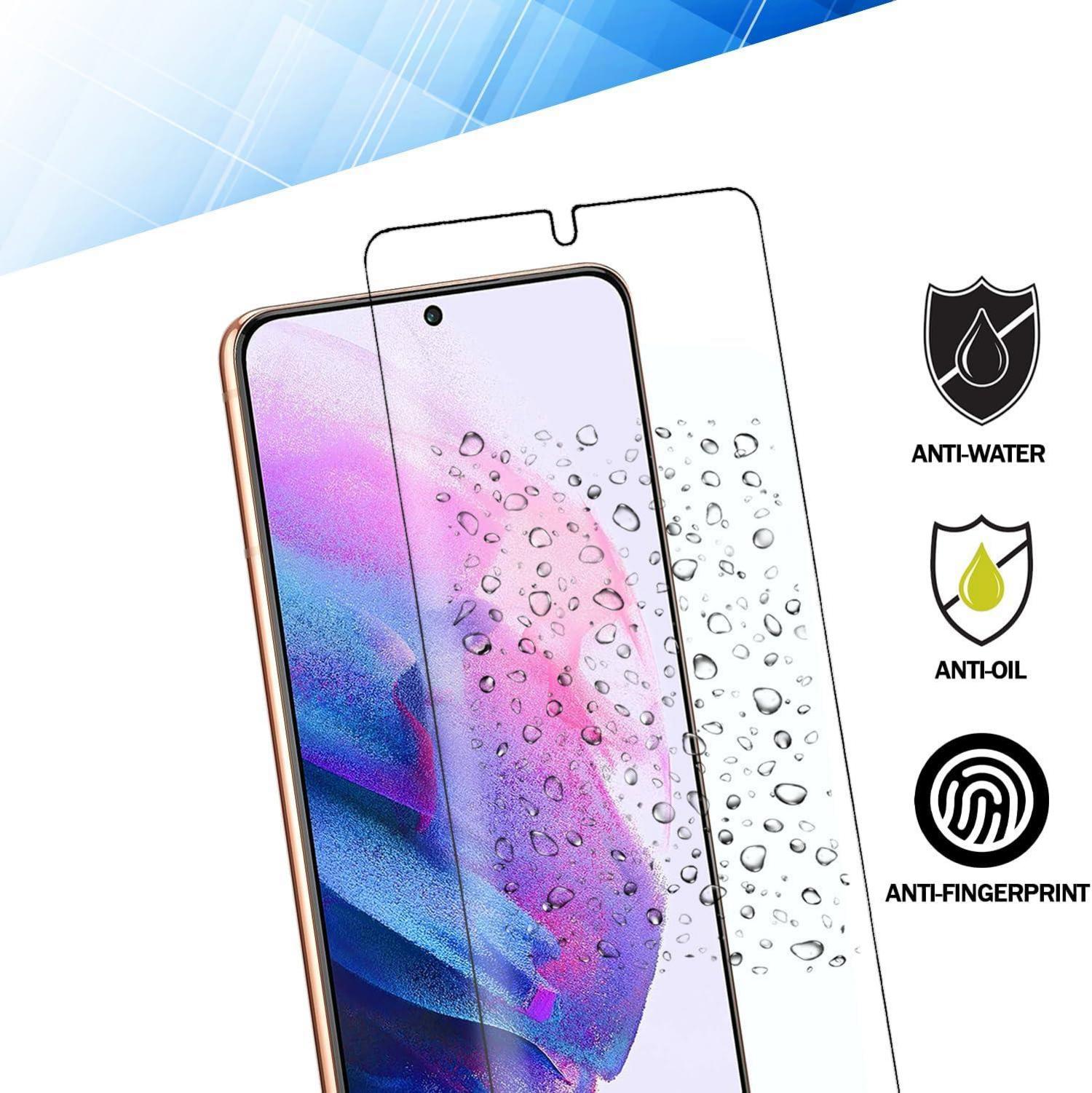 2er Set Panzerglas Schutzglas für Samsung Galaxy S23 Fingerabdruck HD