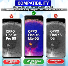 Panzerglas Displayschutzfolie Oppo Find X5 Lite 3 Stück 9H